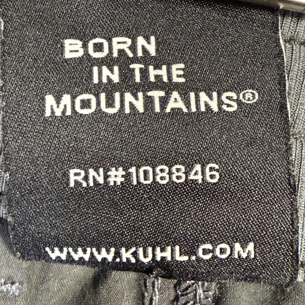 Kuhl‎ Womens Gray Horizn Hiking Cargo Pants Size 4 Reg Cinched Ankle Utility